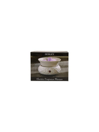 Cream Ceramic Electric Wax Warmer Ideal for Spa and Aromatherapy Use with Brand Wax Melts and Cubes as well as Essential Oils and Fragrance Oils O2