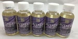 Lavender Scented Warming Oil for Aromatherapy, Meditation, Yoga, Spa Highly Scented Fragrance Oils for Home 55 ml Bottles (Pack of 5)