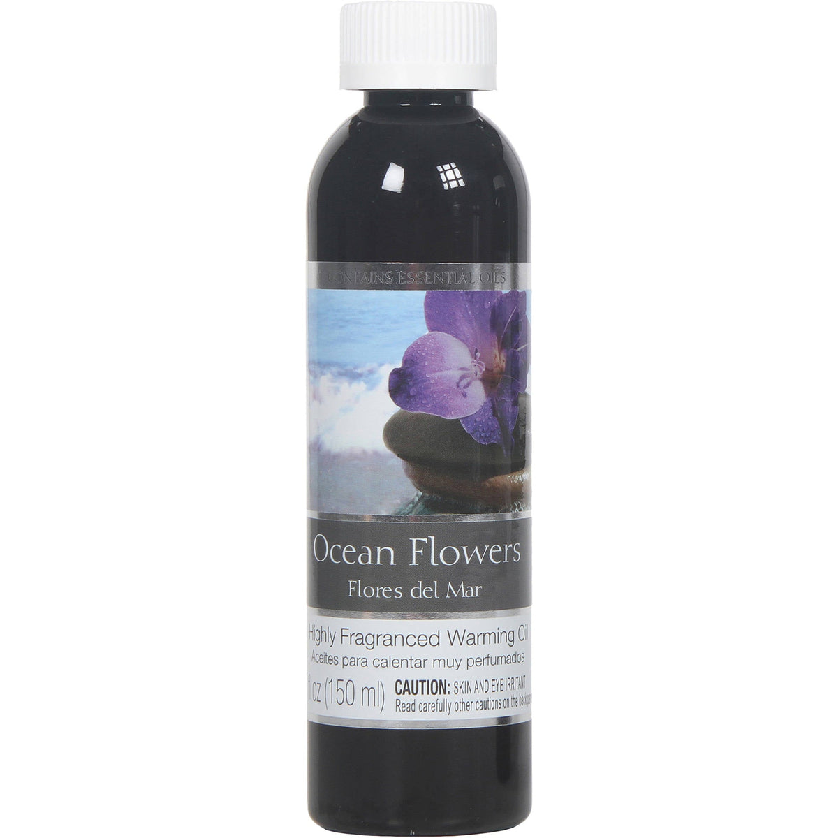 Ocean Flowers Fragrance Warming Oils, Set of 2, 5oz Each. Ideal Gift for Weddings, spa, Reiki, Meditation, Bathroom Settings.P1