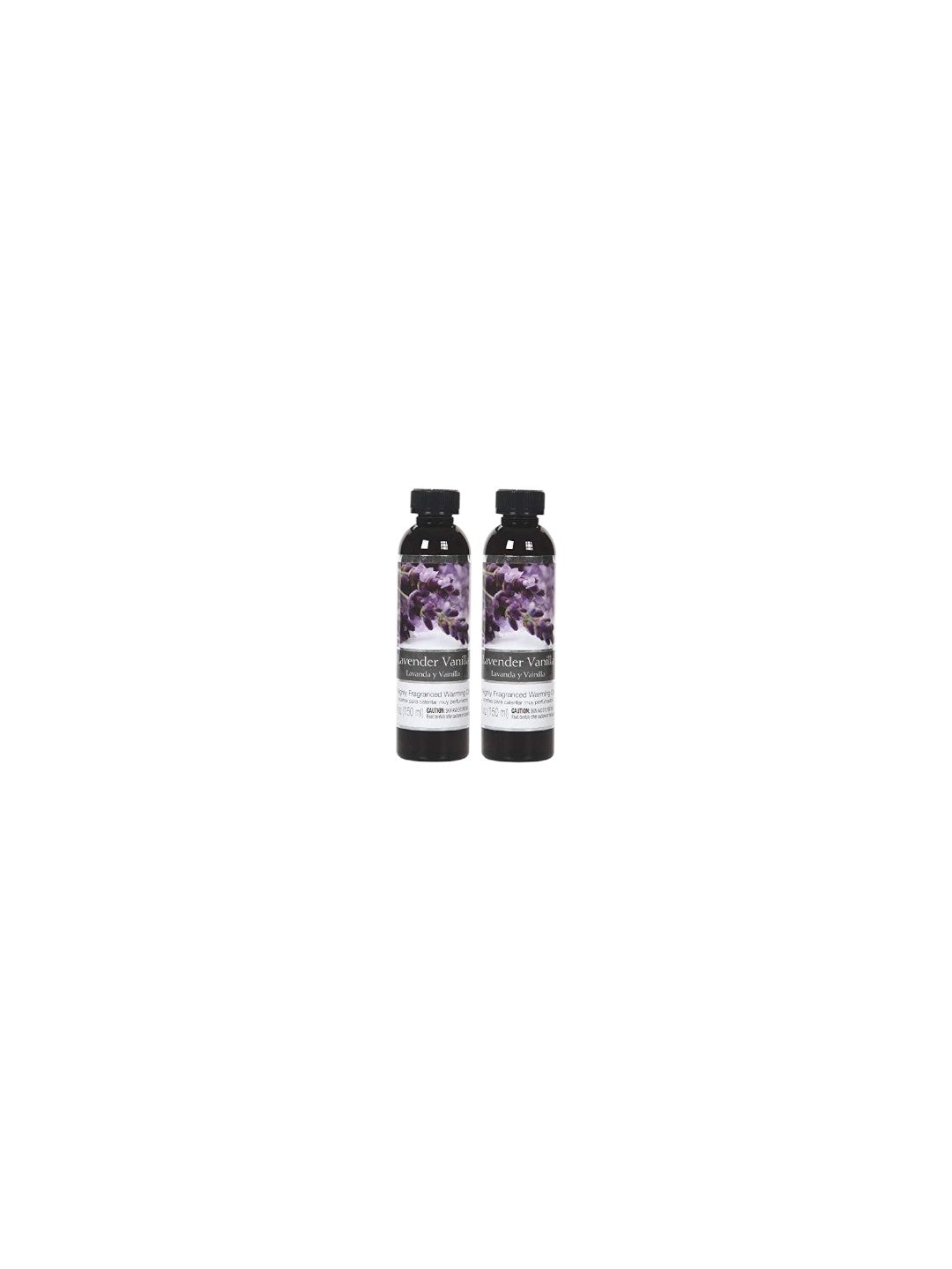 Set of 2 Lavender Vanilla Fragrance Warming Oils 5 Ounce Ideal Gift for Weddings Spa Reiki Meditation Bathroom Settings P1