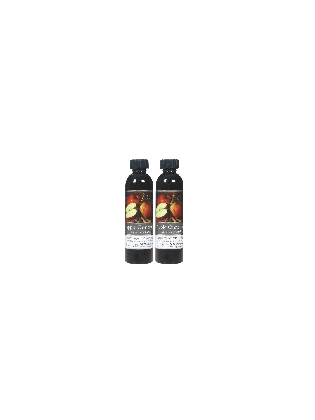 Set of 2, 5 oz Apple Cinnamon Fragrance Warming Oils. Ideal Gift for Weddings, spa, Reiki, Meditation, Bathroom Settings. P1