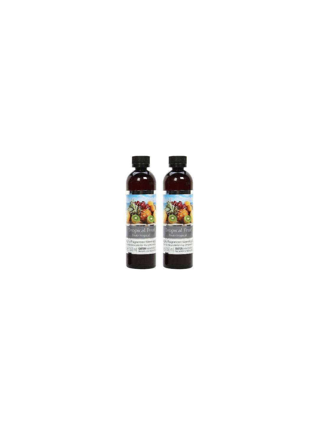 Tropical Fruit Fragrance Warming Oils, Set of 2, 5oz Each. Ideal Gift for Weddings, spa, Reiki, Meditation, Bathroom Settings.P1