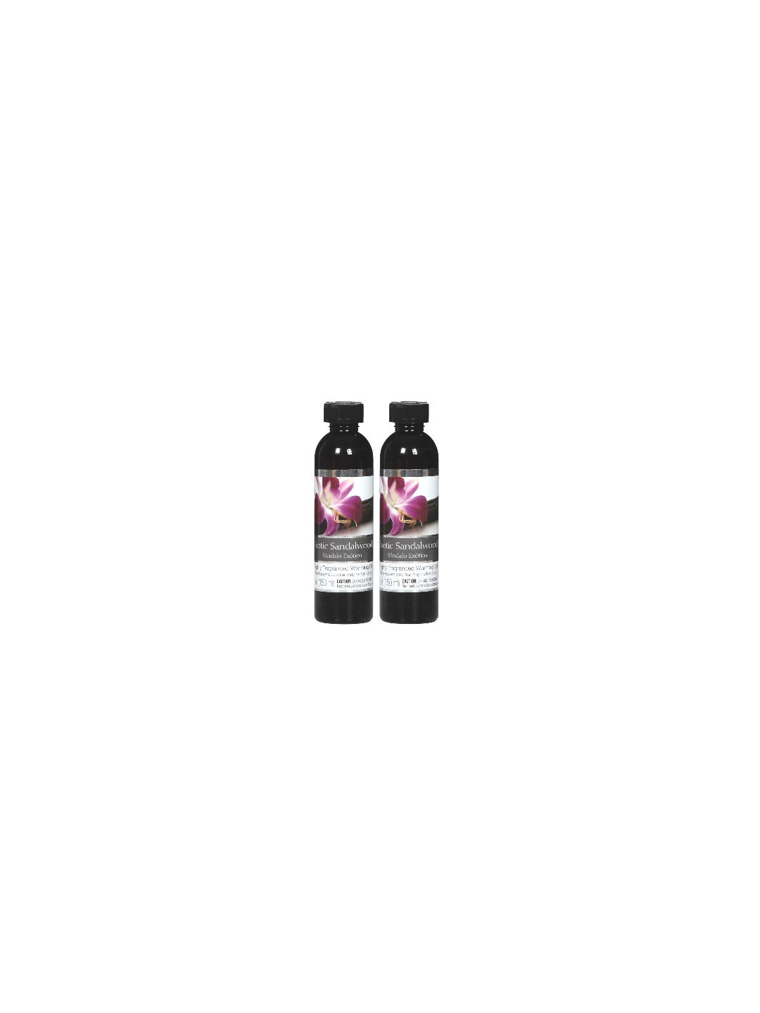 Set of 2, 5 oz Exotic Sandalwood Fragrance Warming Oils. Ideal Gift for Weddings, spa, Reiki, Meditation, Bathroom Settings. P1