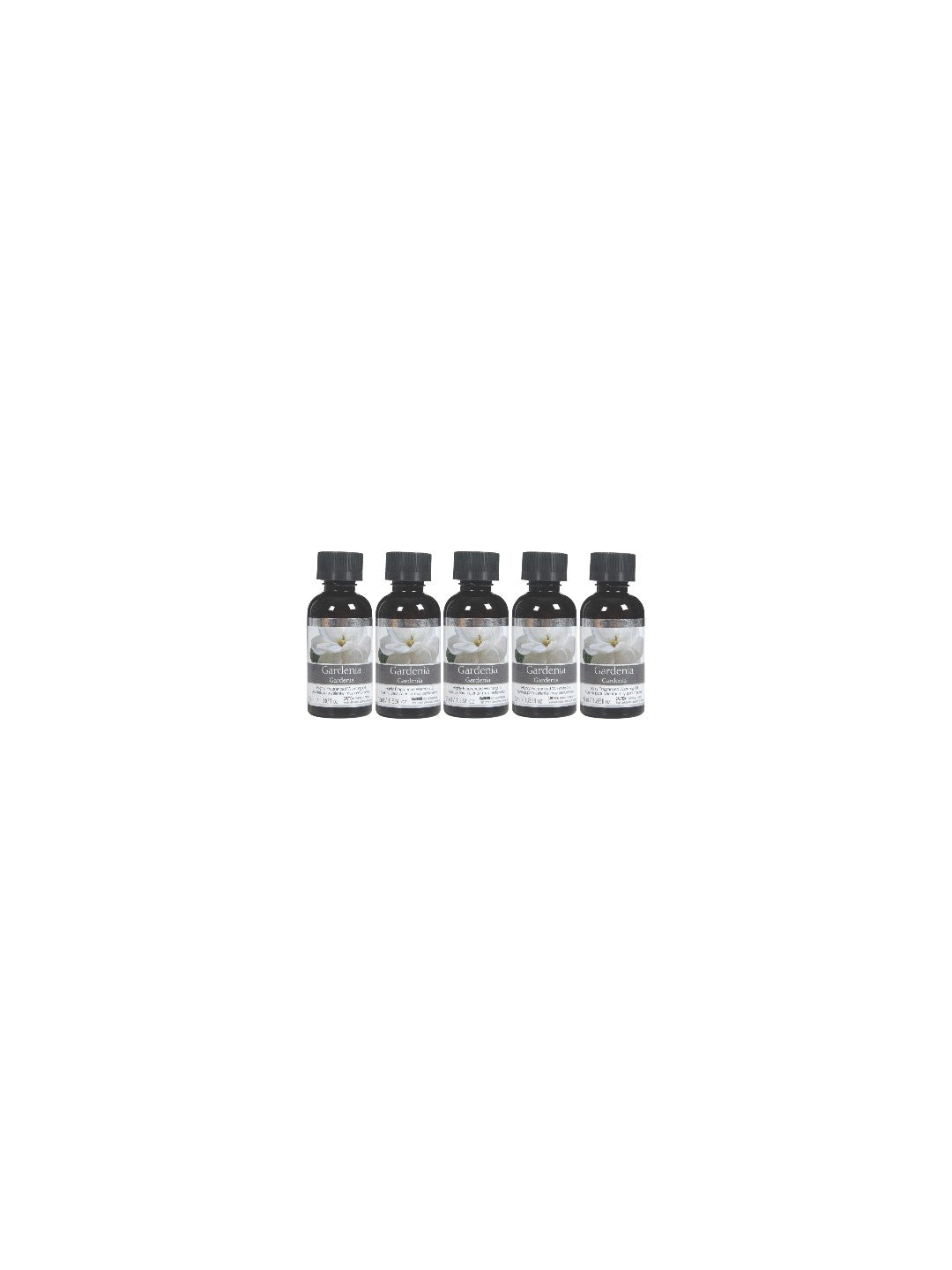 Gardenia Fragrance Warming Oils Oils for Aromatherapy Meditation, Yoga, Spa Highly Scented Fragrance Oils for Home 55 ml Bottles Pack of 5