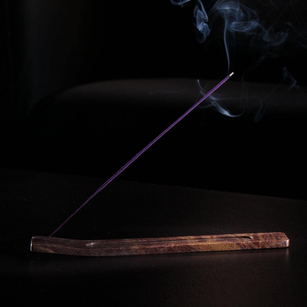 10.5-Inch Long Incense Stick Holder Hand-Carved Serenity for Blissful Moments for Aesthetic Elegance for Relaxation and Meditation