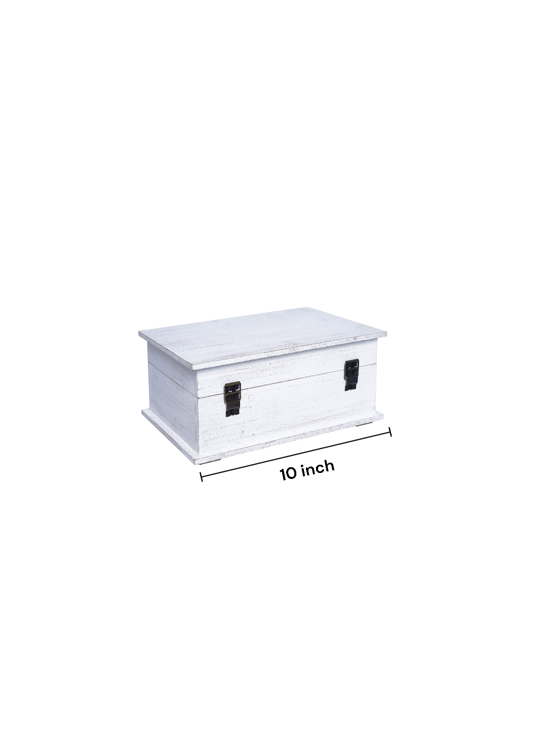 Wooden Keepsake Box | White